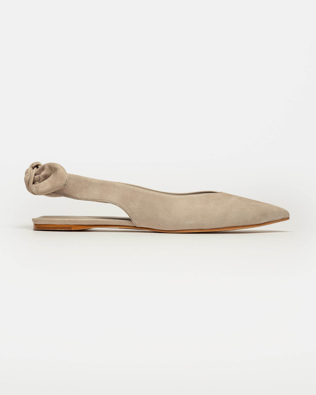 MULE CLAIRE EN CUERO NOBUK