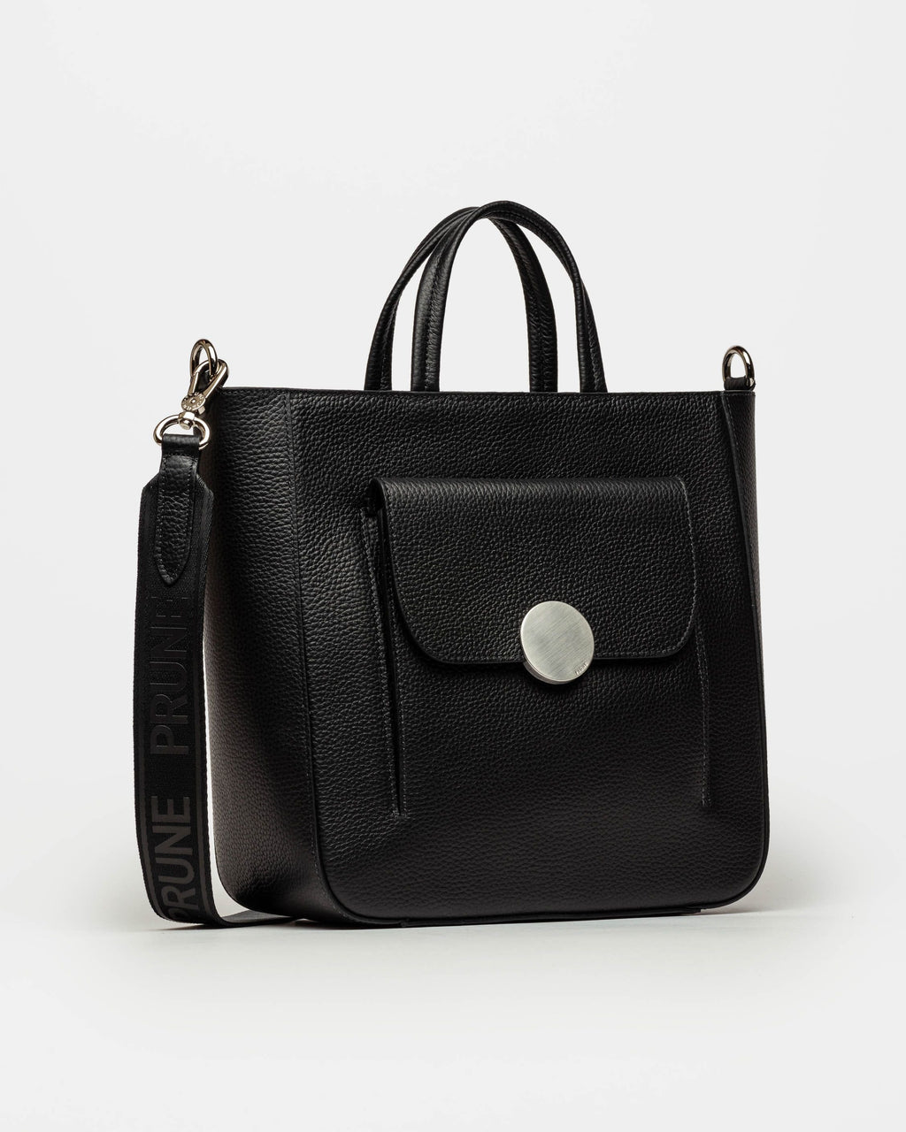 SHOPPER THE CIRCLE EN CUERO GRANEADO