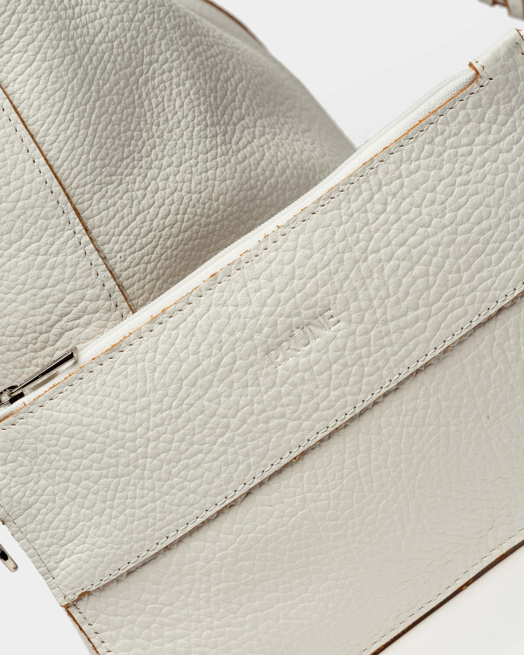 SHOPPER THE BRAIDED EN CUERO GRANEADO