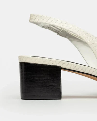 STILETTO MARGA EN CUERO SNAKE PRINT