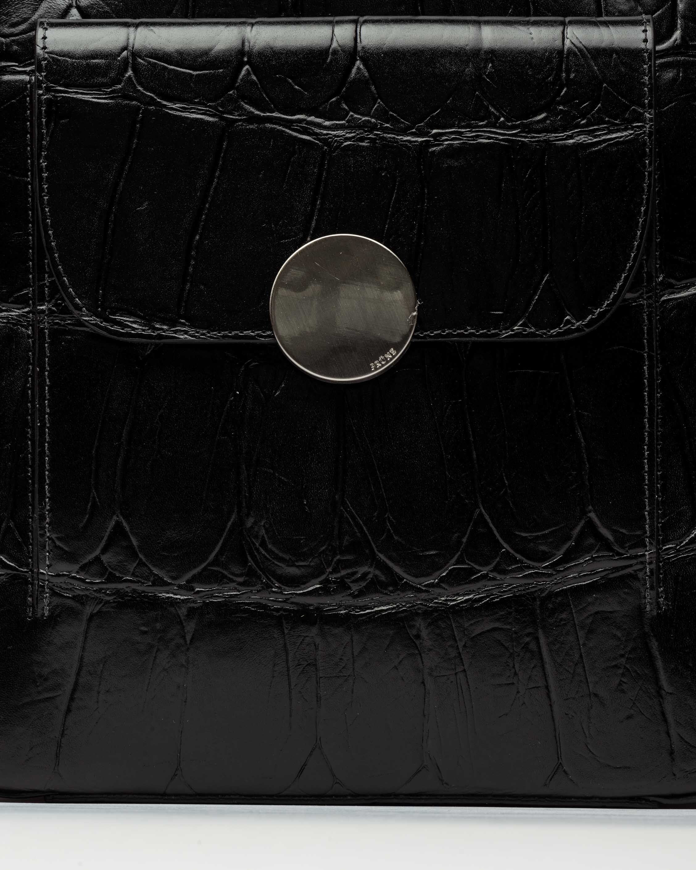 SHOPPER THE CIRCLE EN CUERO GRABADO BIG CROCO