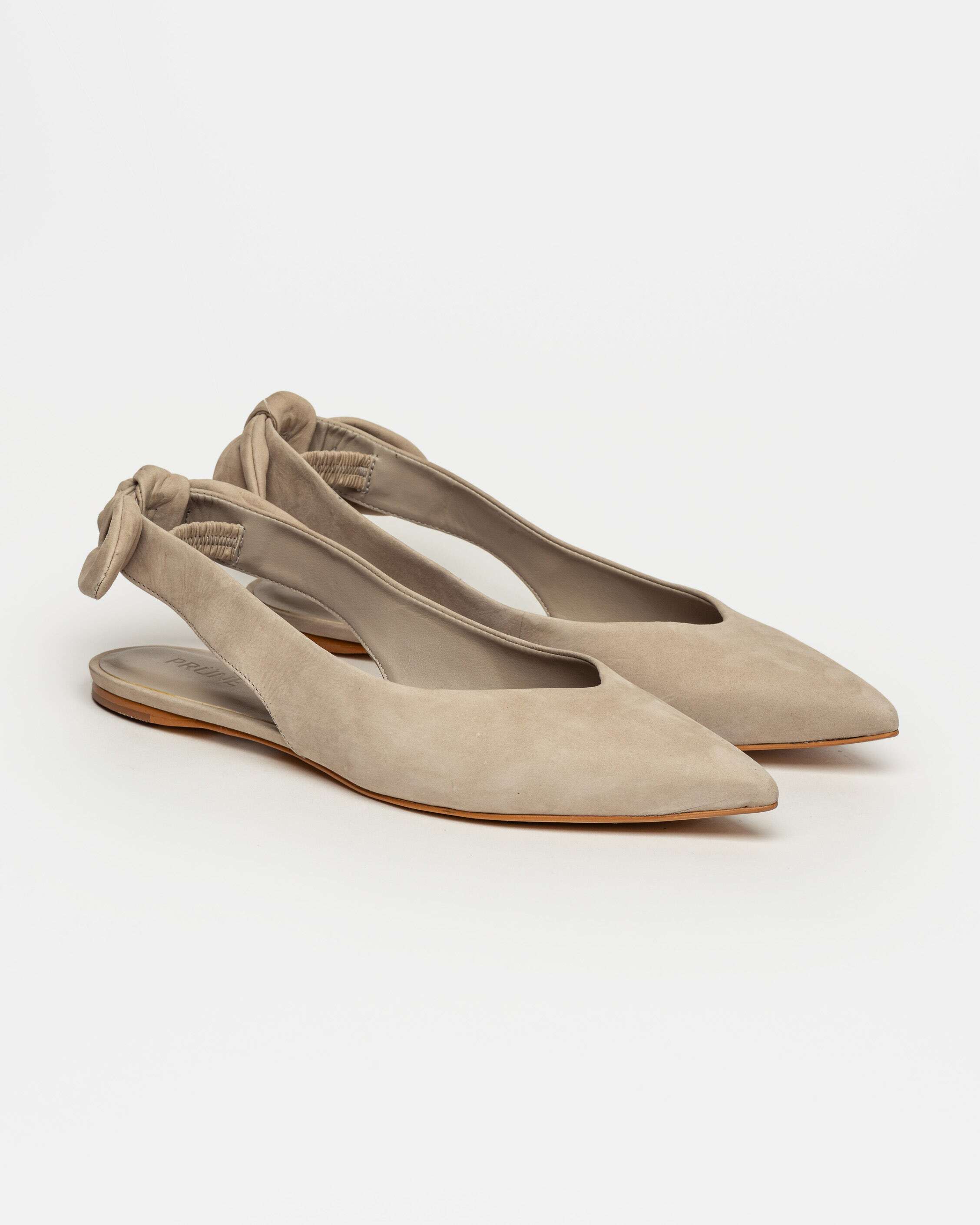 MULE CLAIRE EN CUERO NOBUK